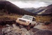 In summer 2000 issue of Open Road magazine almost identical picture opens article about Land Rover Continental Divide expedition.